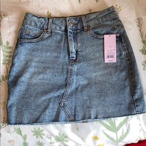 Wild Fable Jean Skirt